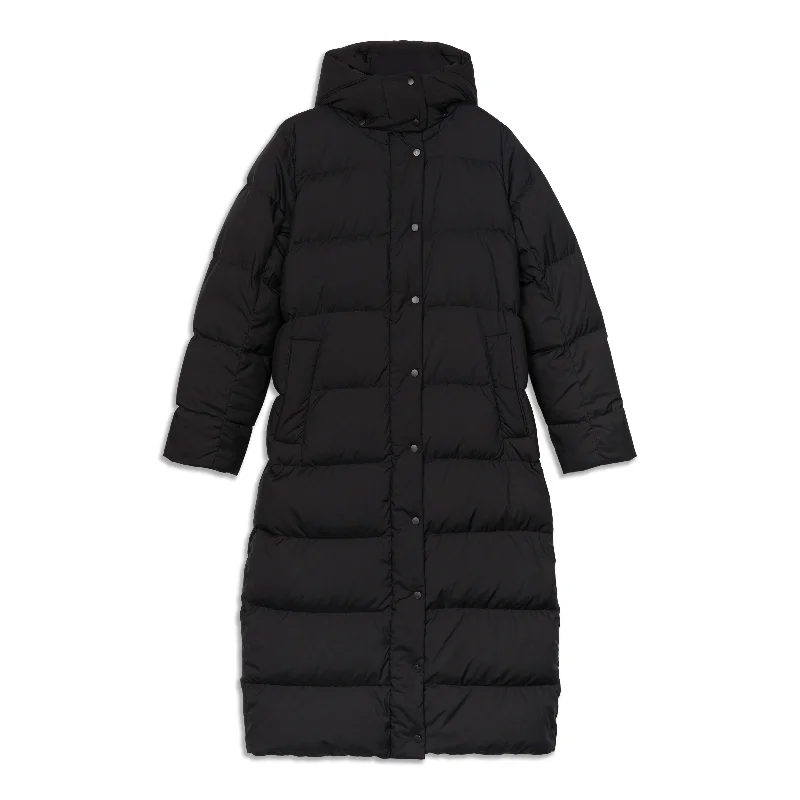 Soft Puffer Jacket-Wunder Puff Long Jacket