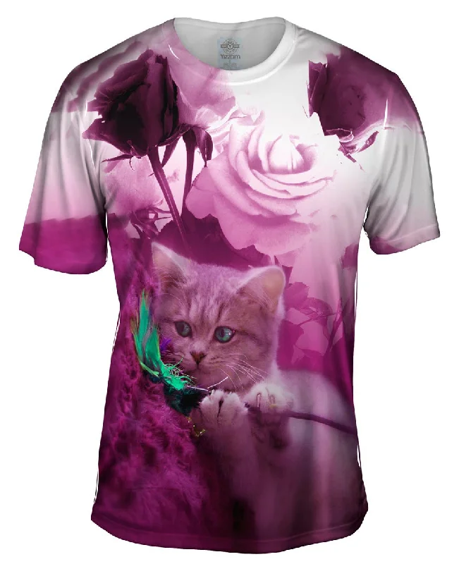 Bold Color T-shirt-Cat 003