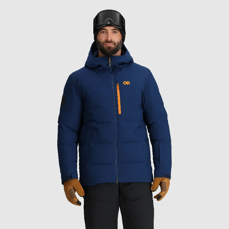 Puffer Jacket-Men's Snowcrew Down Jacket