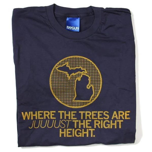 Premium T-shirt-Michigan Trees (R)