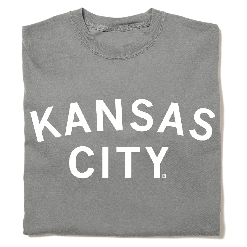 Bold Art T-shirt-Kansas City Curved Logo Heavyweight