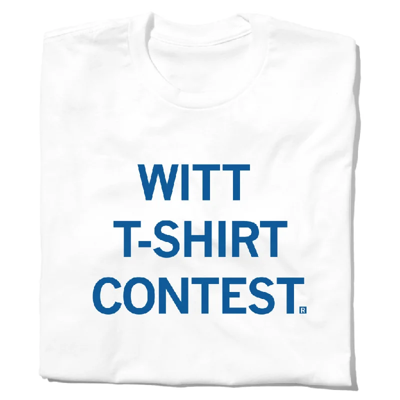 Casual T-shirt-Witt T-Shirt Contest