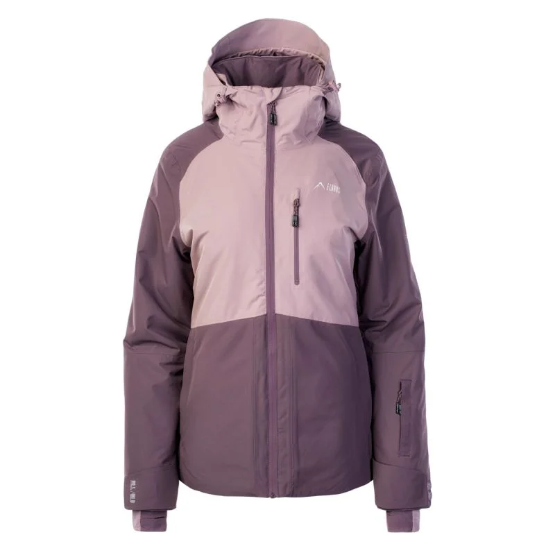 Bold Color Jacket-Elbrus Women Limmen Jacket - Pink/Purple