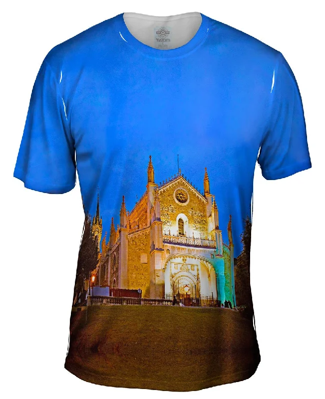 Iconic Graphic T-shirt-Church Cloisters San - Jeronimo - El - Real