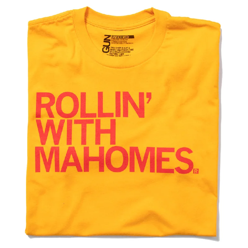 Artistic T-shirt-Rollin' With Mahomes (R)