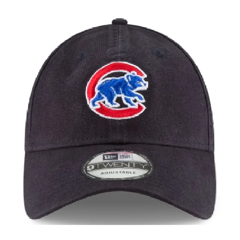 Urban Style Hat-Chicago Cubs New Era Navy Team Core Classic  9TWENTY Adjustable Hat