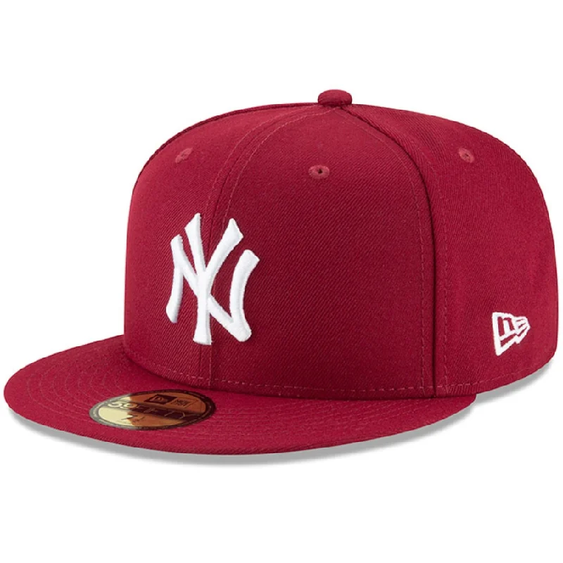 Outdoor Hat-NEW YORK YANKEES BASIC 59FIFTY-CARDINAL