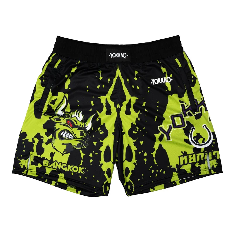 Adjustable Waist Shorts-Angry Bull Workout Shorts