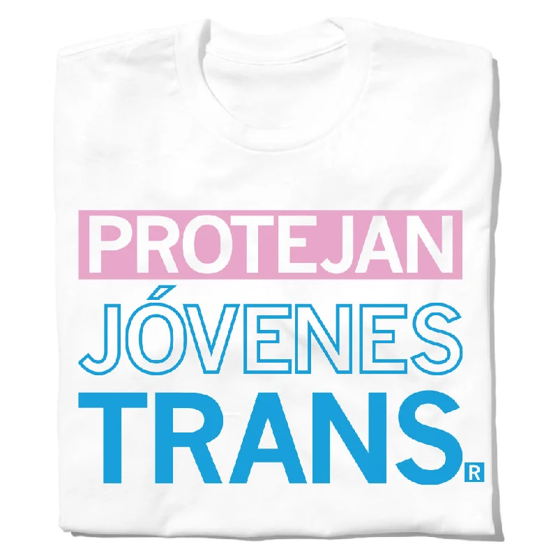 Logo T-shirt-Protect Trans Youth Spanish