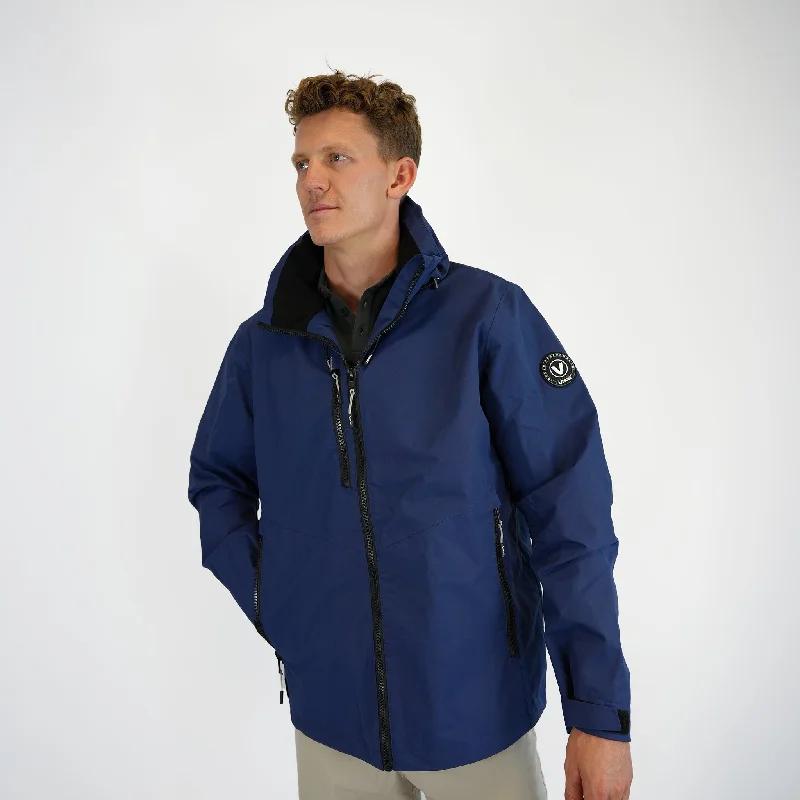 Windbreaker Jacket-Hamilton Jacket - Navy