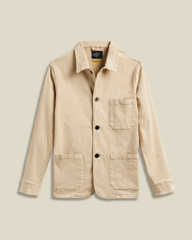 Reversible Jacket-AW Labura Jacket - Beige