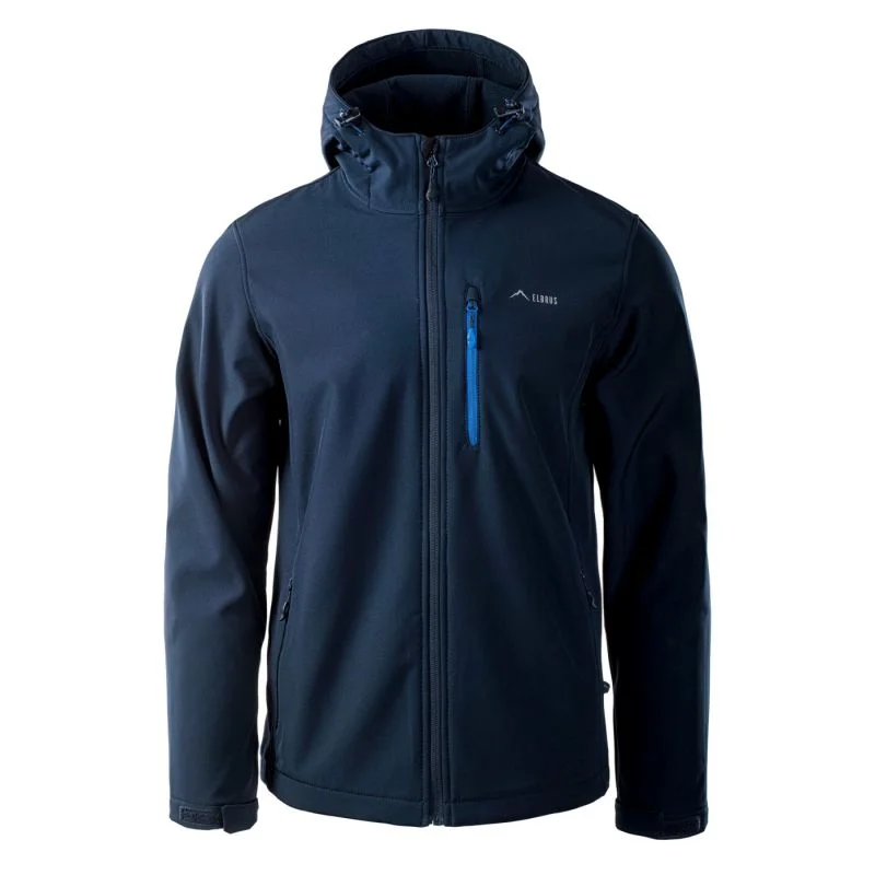 Lightweight Windbreaker-Elbrus Mens Ifar II Jacket - Navy