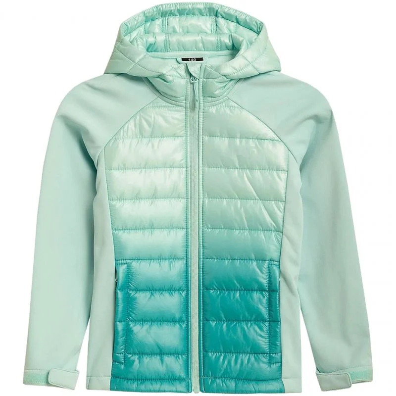 Puffer Jacket-4F Junior Softshell Jacket - Mint