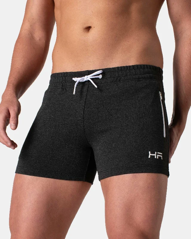 Gym Shorts-Squat 3.5" Shorts - Charcoal