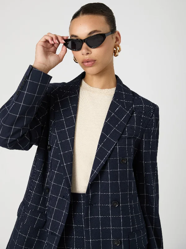 Performance Jacket-Window Pane Check Jacket