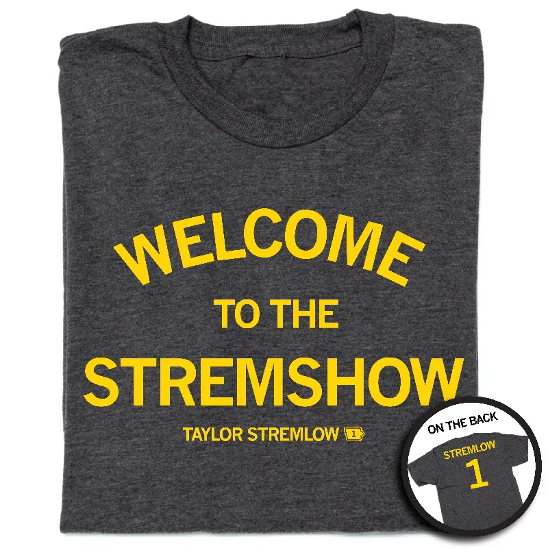 Printed Logo T-shirt-Welcome To The Stremshow