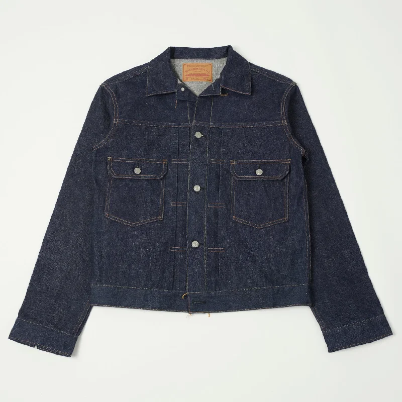 Military Jacket-Warehouse & Co 2002XX Early 1960's 'Type II' Denim Jacket - Raw