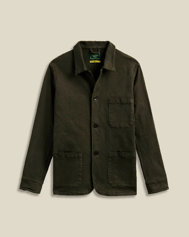 Cool Casual Jacket-AW Labura Jacket - Olive