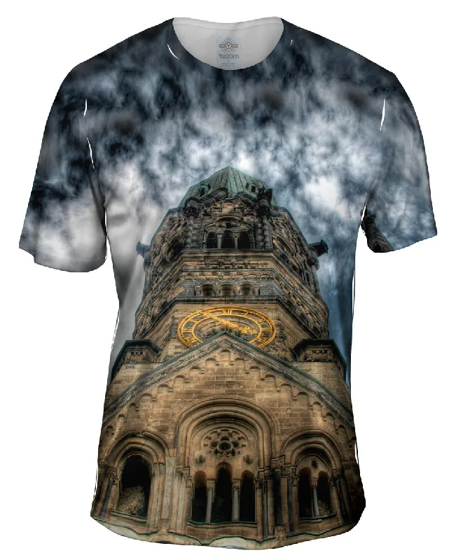 Lazy Day T-shirt-Church Clock