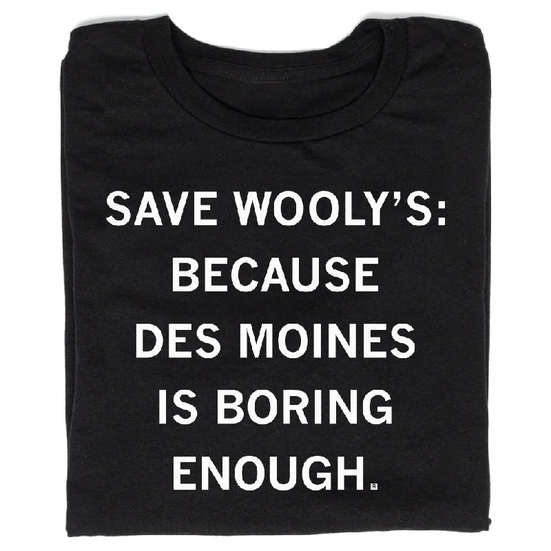 Urban T-shirt-Save Wooly's