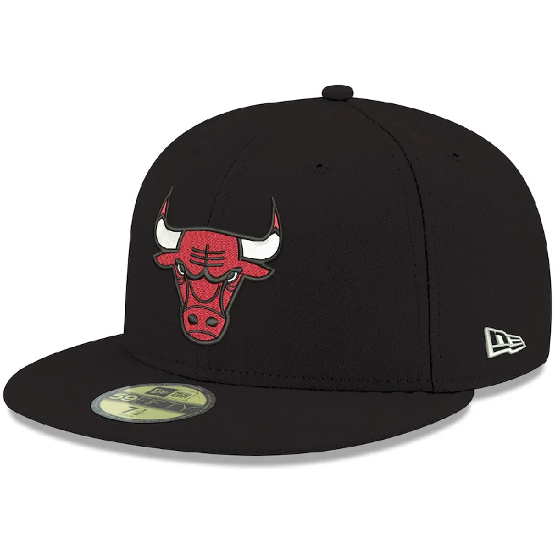 Lightweight Hat-New Era Chicago Bulls Basic 59FIFTY- black