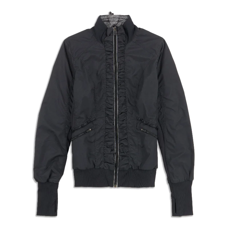 Utility Jacket-Run Back On Track Jacket - Resale