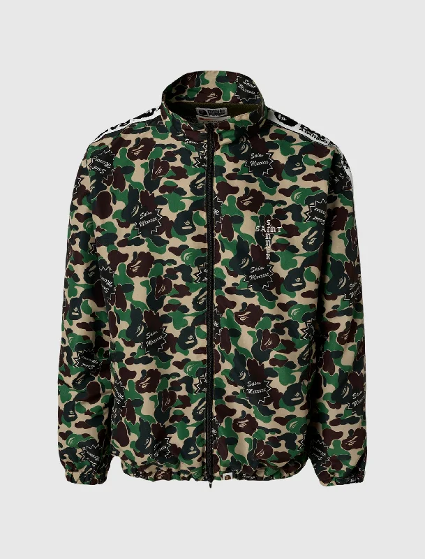 Customizable Jacket-BAPE ST APE TRACK JACKET