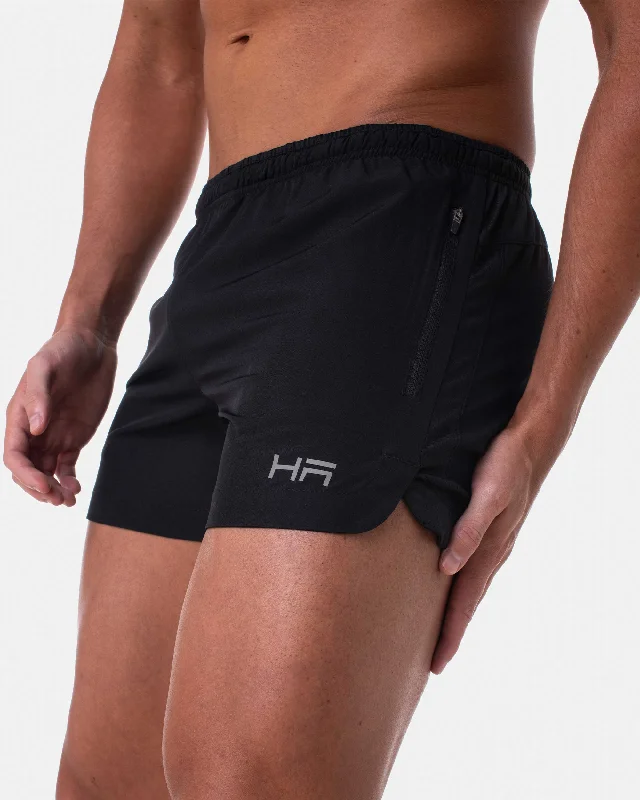 Cool Summer Shorts-Sport Training 4.5" Shorts - Black