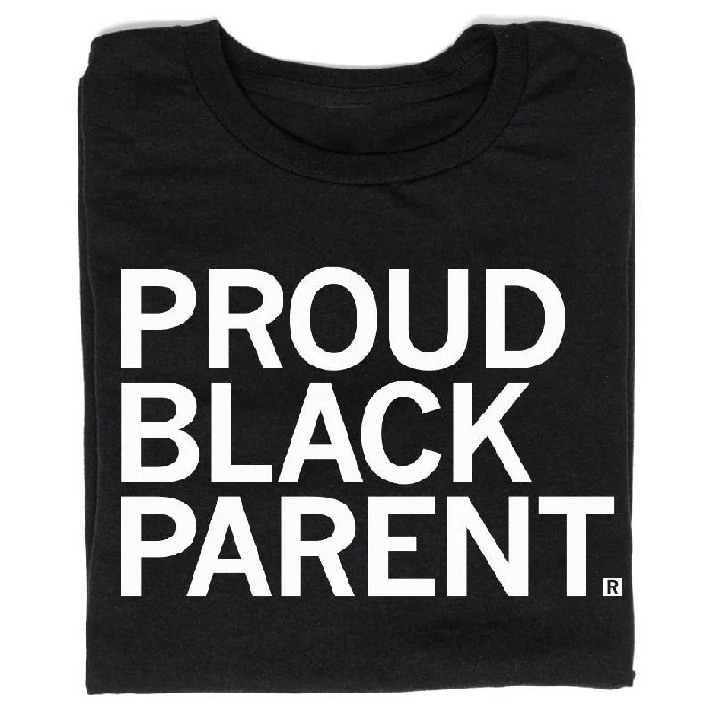 Urban Casual T-shirt-Proud Black Parent