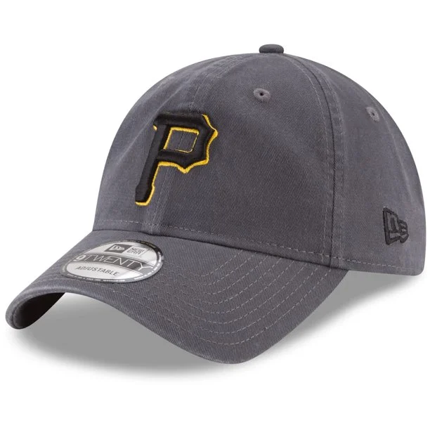 Fun Pattern Hat-New Era Pittsburg Pirates CORE CLASSIC 9Twenty-Gray