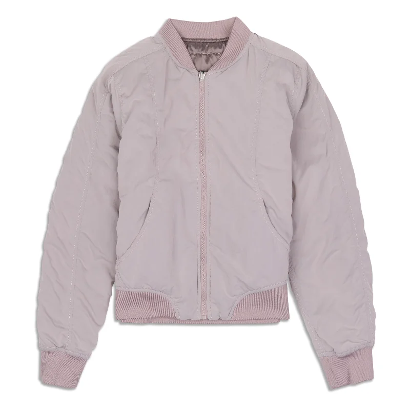 Stylish Bomber Jacket-Flip It And Reverse It Jacket - Resale