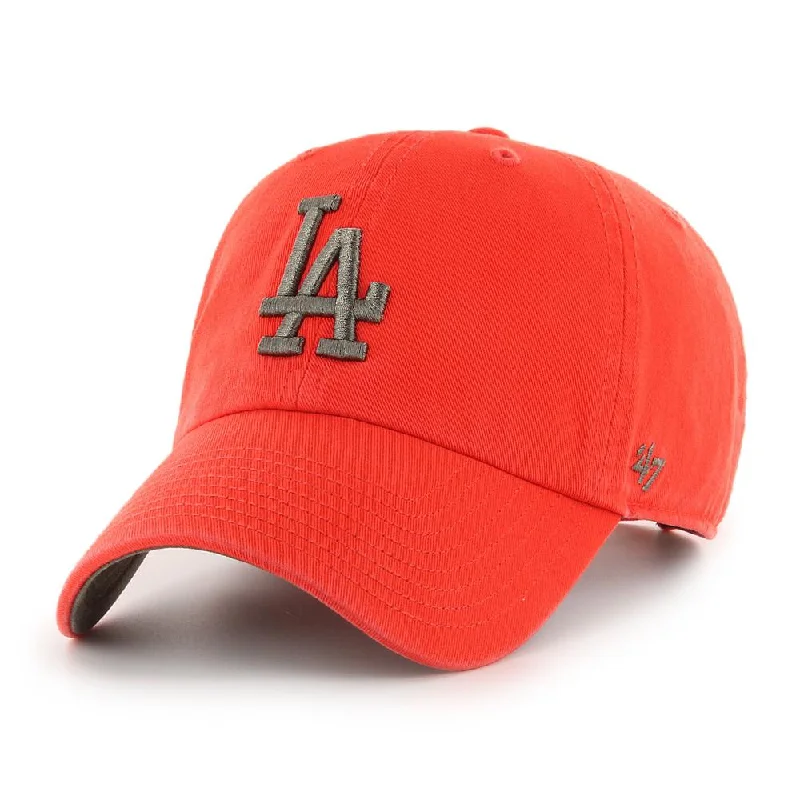 Graphic Snapback Hat-'47 BRAND LOS ANGELES DODGERS WINTER BALLPARK '47 CLEAN UP