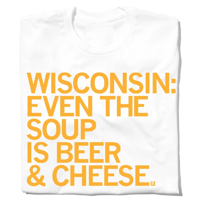 Classic Logo Tee-Wisconsin: Beer Cheese Soup (R)