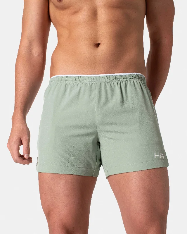 Casual Beach Shorts-Sport Training 4.5" Shorts - Sage