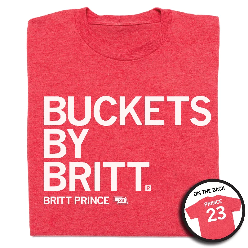 Fun T-shirt-Buckets by Britt