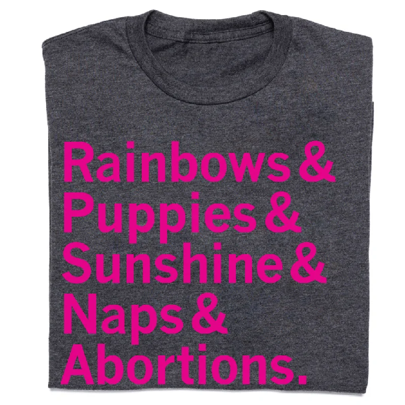 Graphic Tee-Rainbows & Puppies