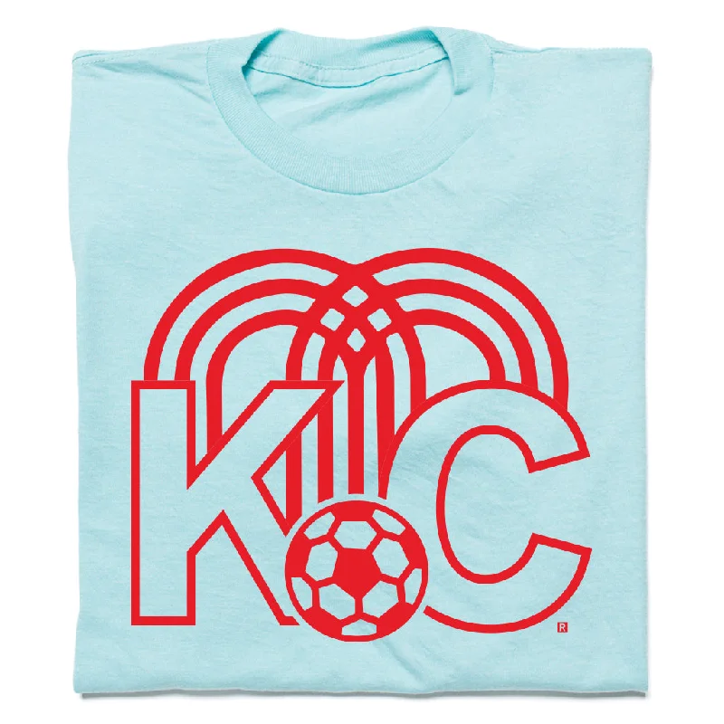 Iconic Graphic T-shirt-KC Soccer Fountain Blue