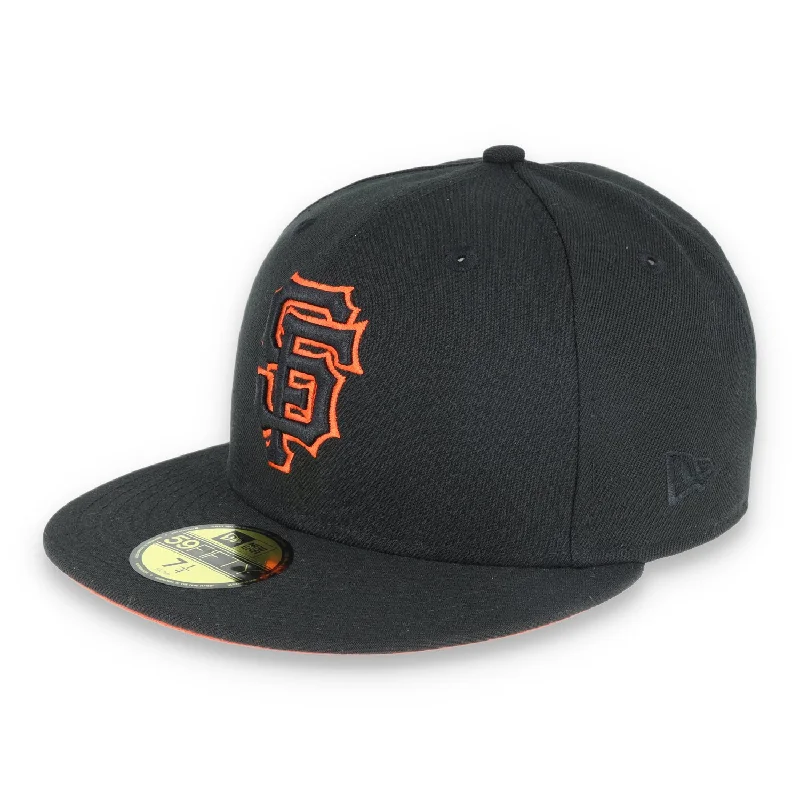 Sporty Cap-NEW ERA 59FIFTY FITTED SAN FRANCISCO GIANTS CAP - black/BLACK