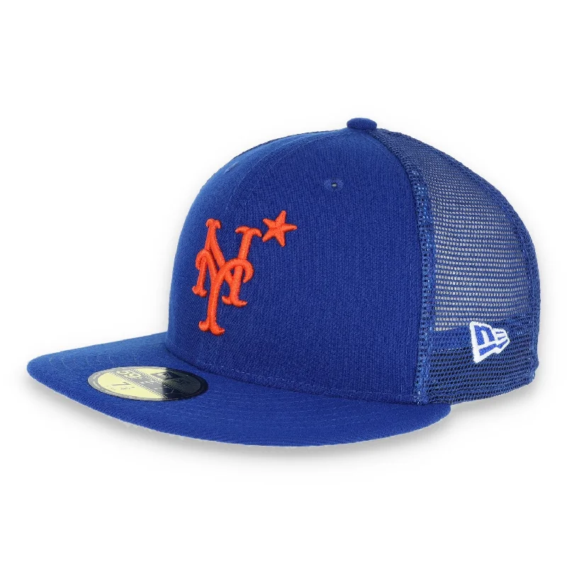 Casual Wear Hat-NEW YORK METS MLB ALL STAR GAME W OF 5950 PATCH