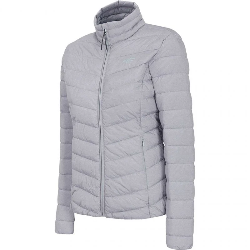 Utility Jacket-4F Womens Comfort Jacket - Gray