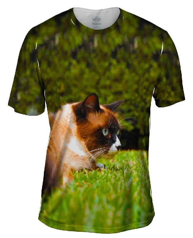 Comfortable T-shirt-Cat On The Prowl