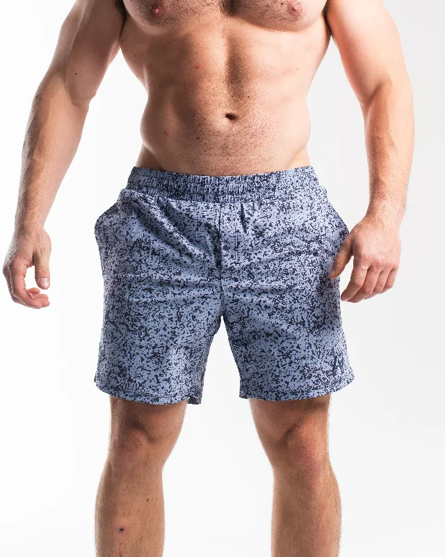 Flexible Travel Shorts-360Go 1Z Shorts - Foggy Navy