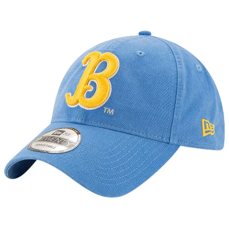 Wool Hat-Men's New Era Blue UCLA Bruins Team Core 9TWENTY Adjustable Hat