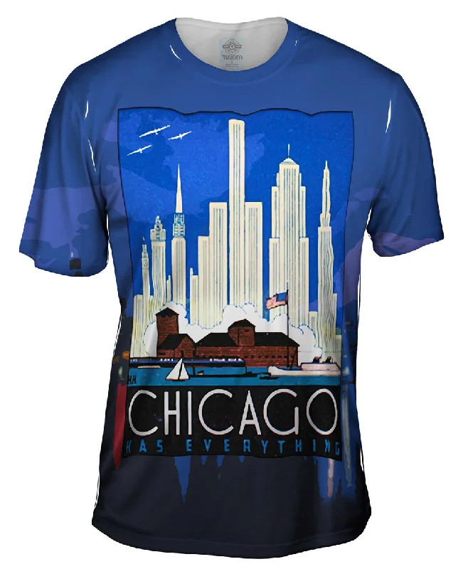 Comfy T-shirt-Chicago Has Everything 057