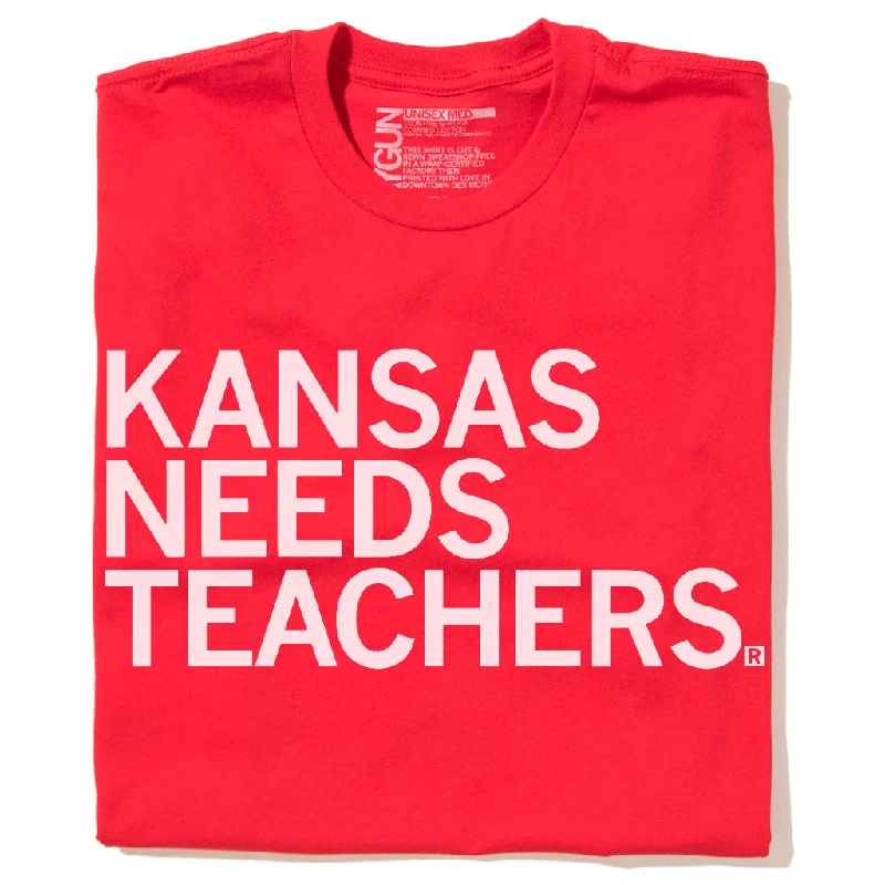 Graphic Tee-Kansas Needs Teachers (R)