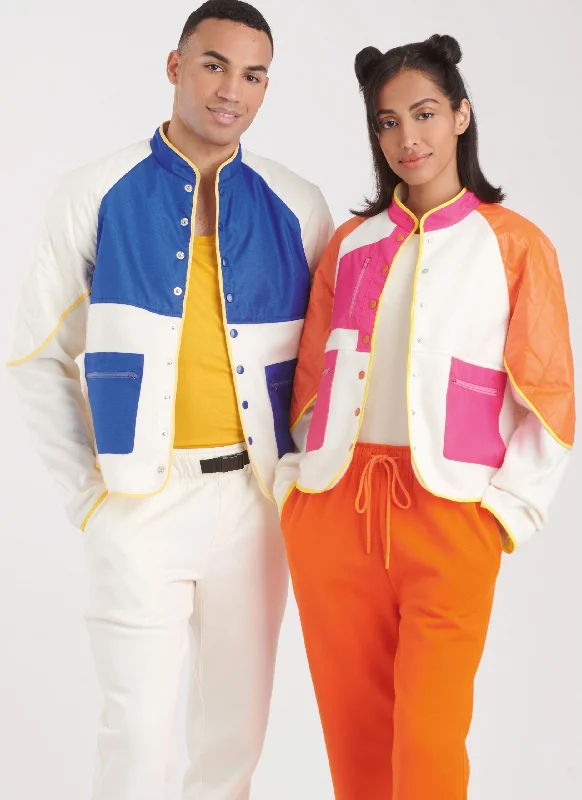 Rain Jacket-Simplicity Unisex Jacket S9896