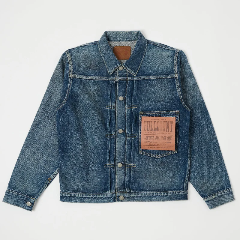 Adventure Jacket-Full Count 2978-2107 'Dartford' 13.7oz Type I Denim Jacket