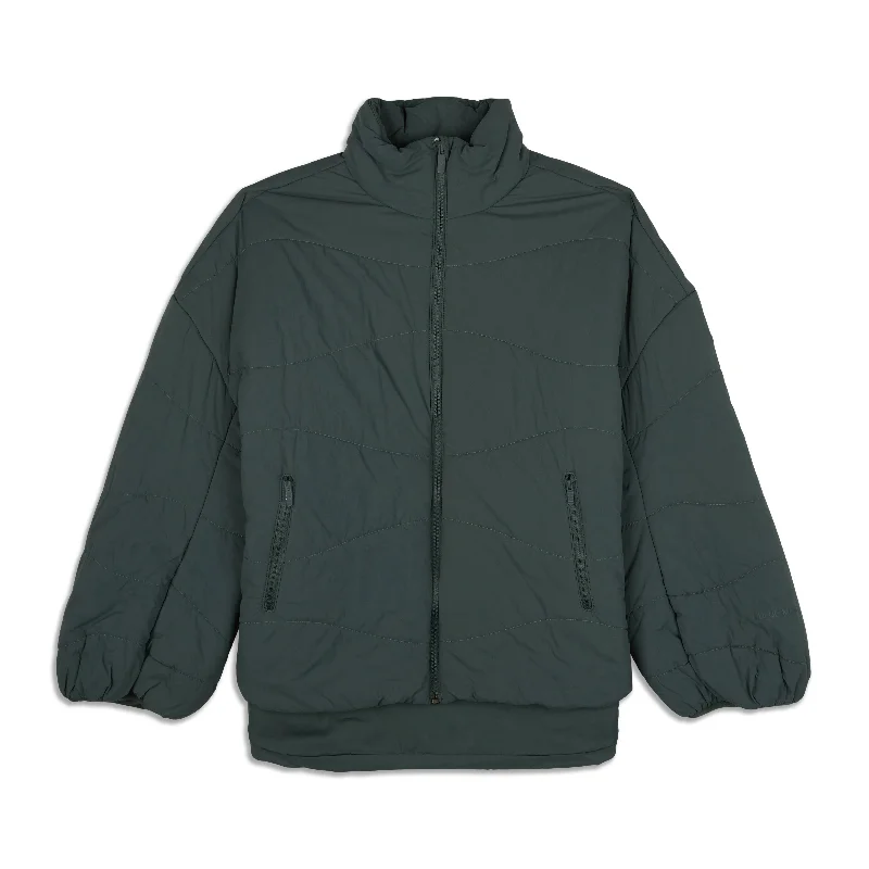 Tailored Jacket-Wave-Quilt Insulated Jacket - Resale