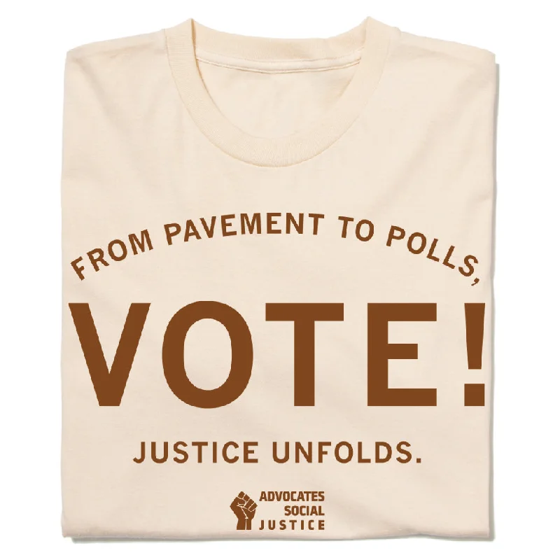 Athletic Fit T-shirt-ASJ: Vote