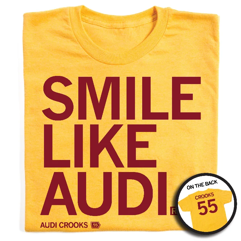 Bright Color T-shirt-Smile Like Audi